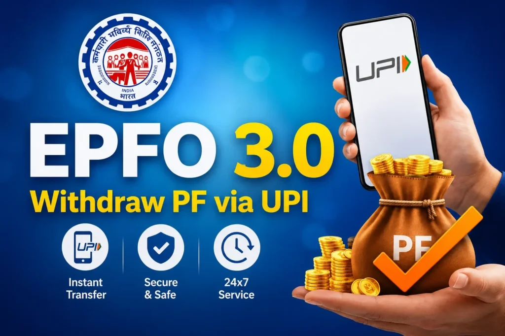 EPFO UPI withdrawal