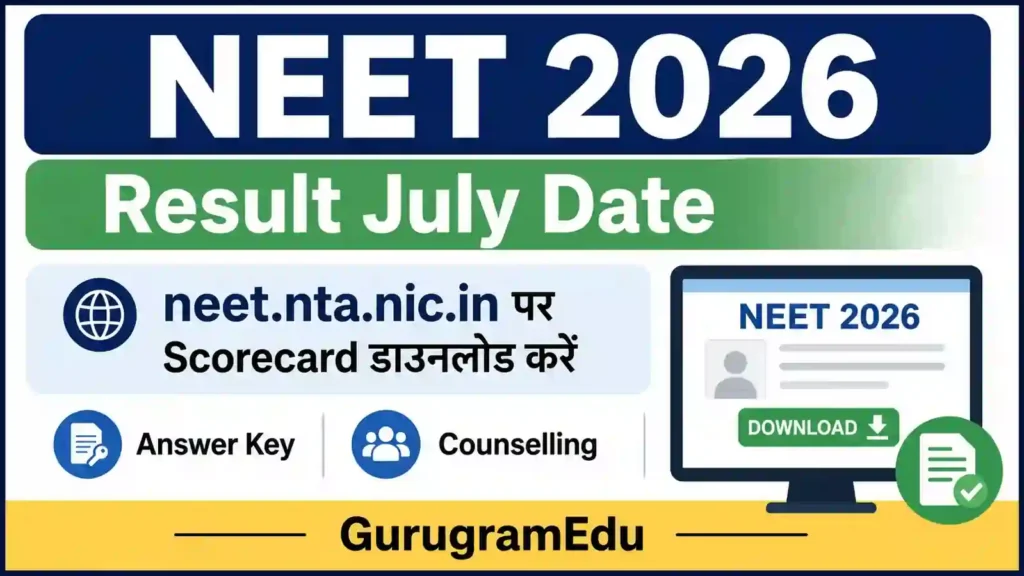 NEET 2026 Result July Date