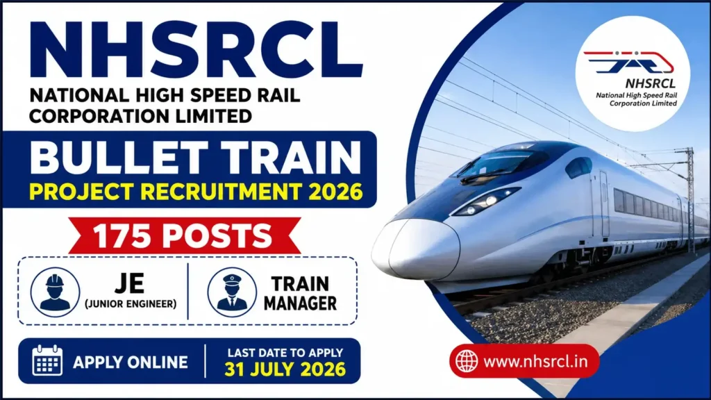 NHSRCL Bullet Train Project Recruitment 2026